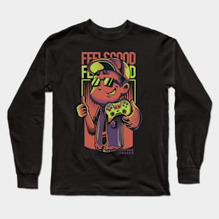 Feels Good At Gaming Long Sleeve T-Shirt